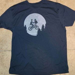 Black Star Wars / E.T. Crossover T-Shirt